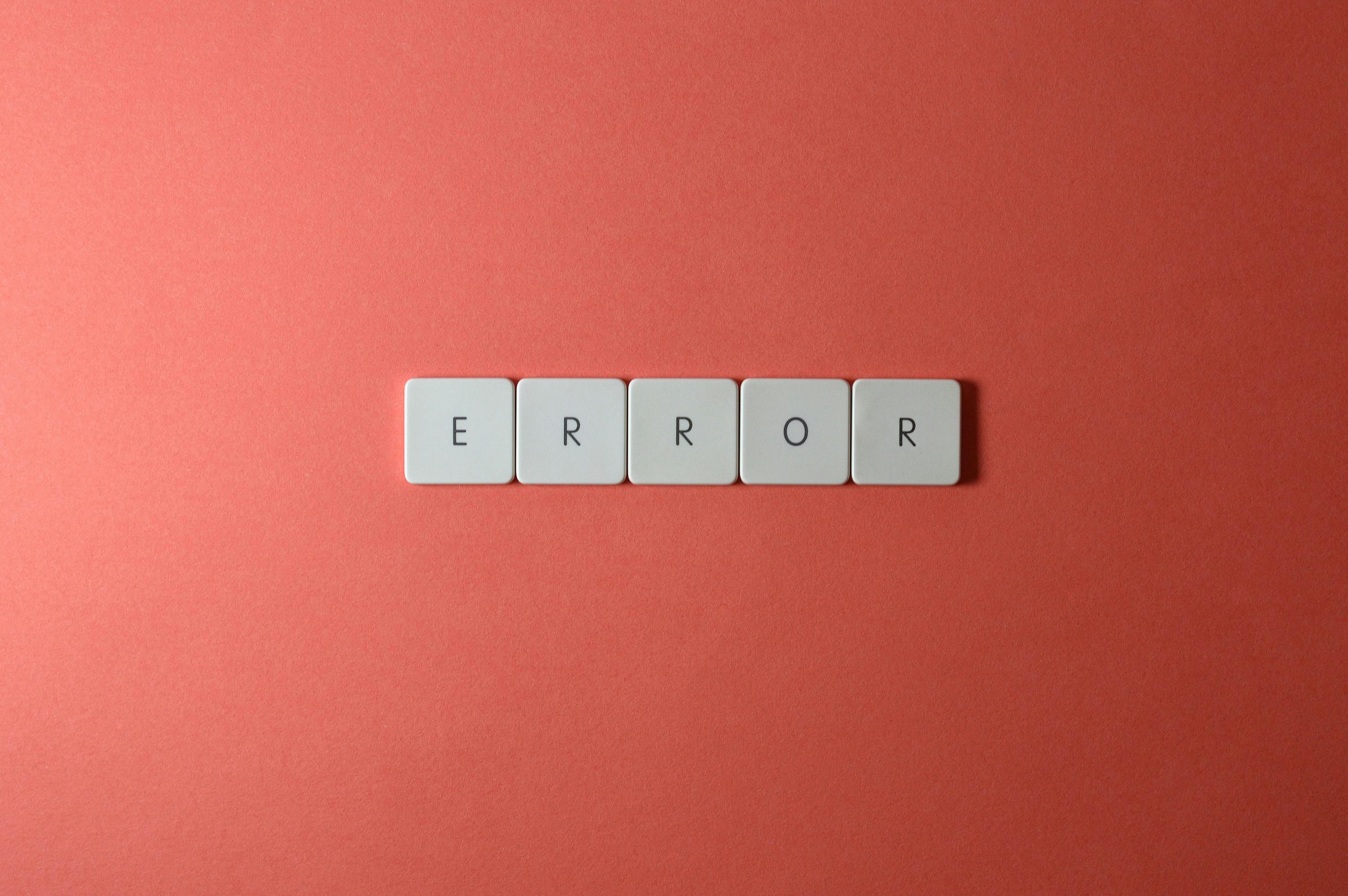 error